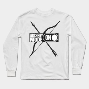 Archer Archery Mode on Long Sleeve T-Shirt